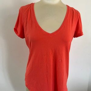 Lululemon Love tee T-shirt orange size 6